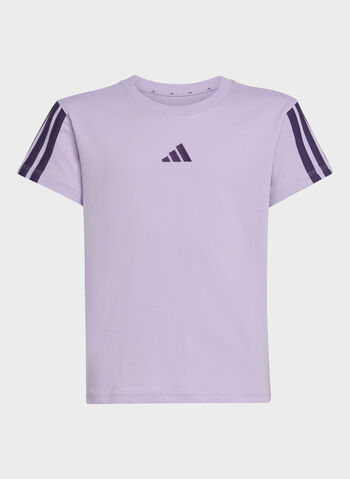 T-SHIRT ESSENTIALS RAGAZZA, LILLA, small
