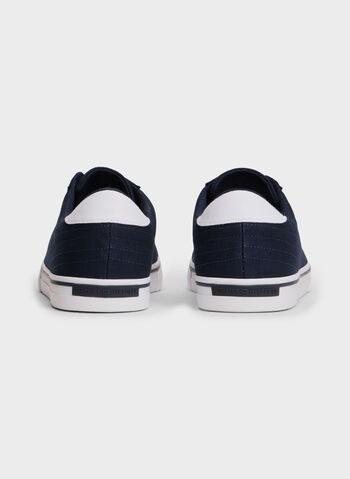 SCARPA IN TELA CON LOGO IN RILIEVO, DW5 NVY, small