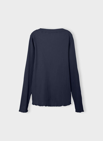 T-SHIRT VEMMA RAGAZZA, DARK SAPPHIRE, small