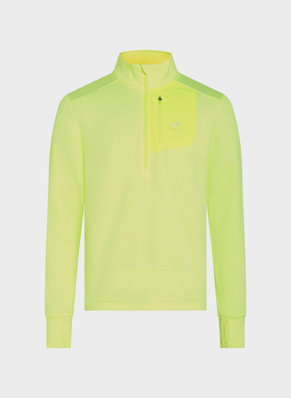 MAGLIA WILLARD 1/2 ZIP, 910 LIME, medium