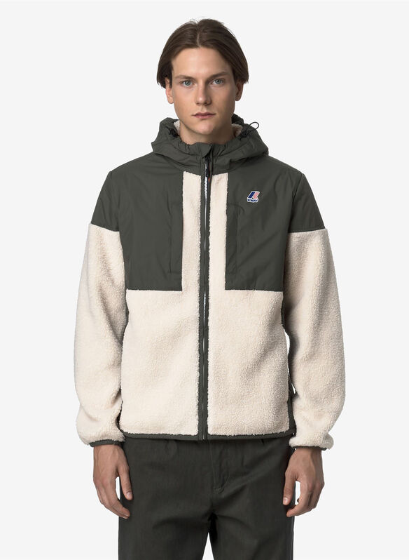GIUBBOTTO SAMSON ORSETTO FULL ZIP UNISEX, B0A BEIFOREST, medium
