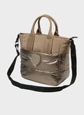 BORSA PADDED SHOPPER XL, BEI, thumb