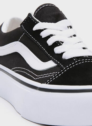SCARPA OLD SKOOL PLATFORM BAMBINA, BLKWHT, small