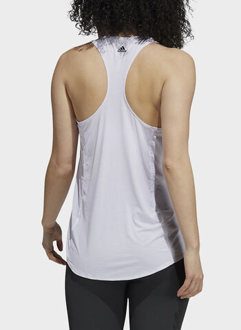 MAGLIA SMANICATA 3-STRIPES LOGO TANK TOP, WHT, small