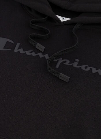 FELPA CON CAPPUCCIO CHIUSO CLASSIC BIG LOGO, KK002 BLK, small