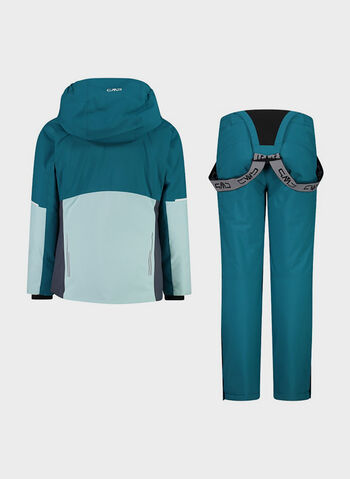 COMPLETO SCI GIACCA + PANTALONE 10000 RAGAZZA, E867 TEAL, small