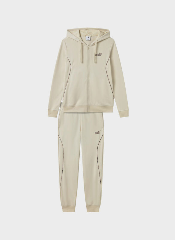 TUTA FULL ZIP ANIMAL, 87 ALPINE SNOW, medium