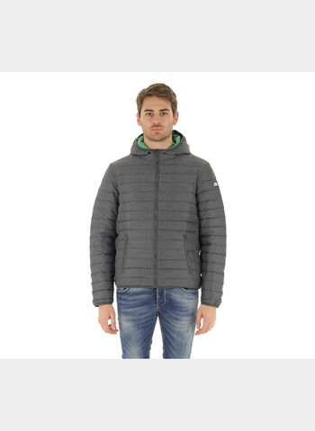 PIUMINO BUDDY REVERSE , 5GREYMELGREEN, small
