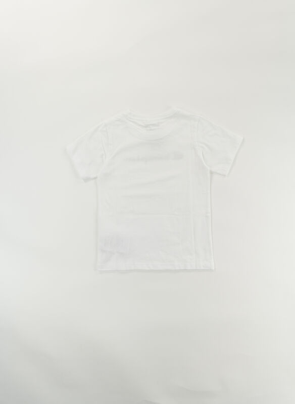 T-SHIRT LOGO ICONS RAGAZZA, WW001 WHT, medium