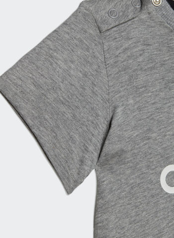 COMPLETO T-SHIRT + SHORT BADGE OF SPORT BIMBO, GREYROY, small