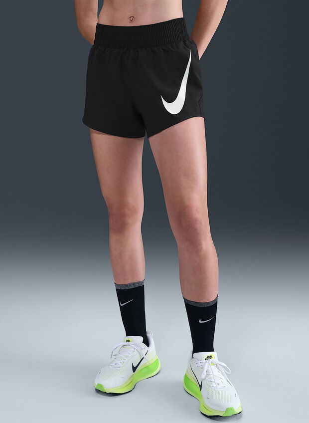 SHORT ONE SWOOSH, 010 BLK, large