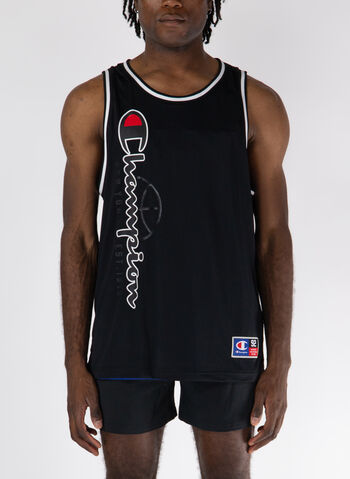 CANOTTA RETRO SPORT MESH REVERSE, KK001 BLKROY, small