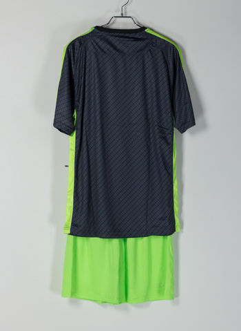 COMPLETO DA CALCIO MANICHE CORTE, 2357-0028BLKLIME, small