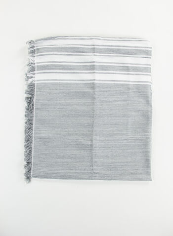 TELO PAREO BEACH GRETA UNISEX, GRIS, small