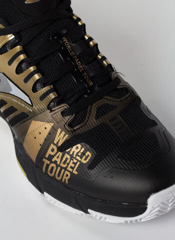 SCARPA SLAM 22 WORLD PADEL TOUR, BLKGOLD, small