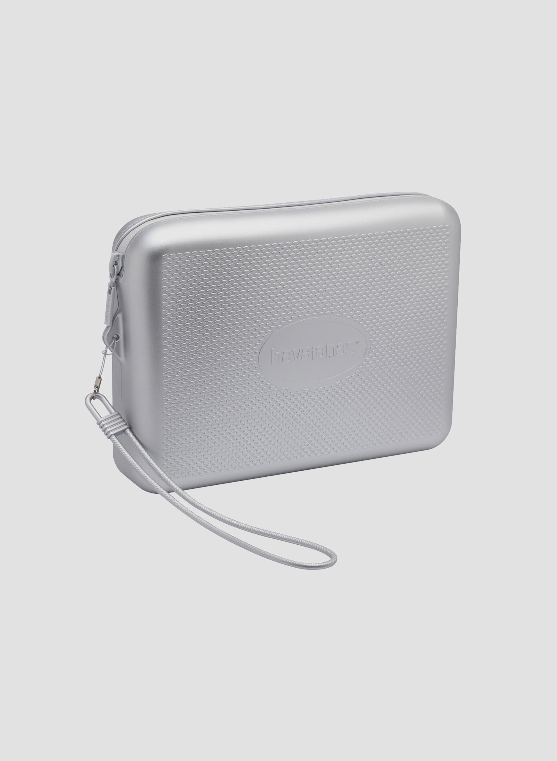 Havaianas Pochette Necessaire Glitter Argento Donna