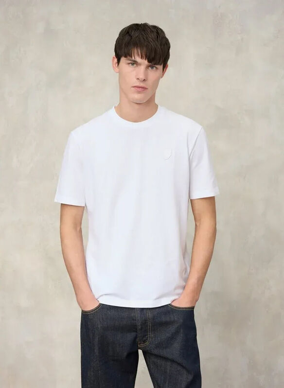 T-SHIRT ATHENS, 100 WHT, medium