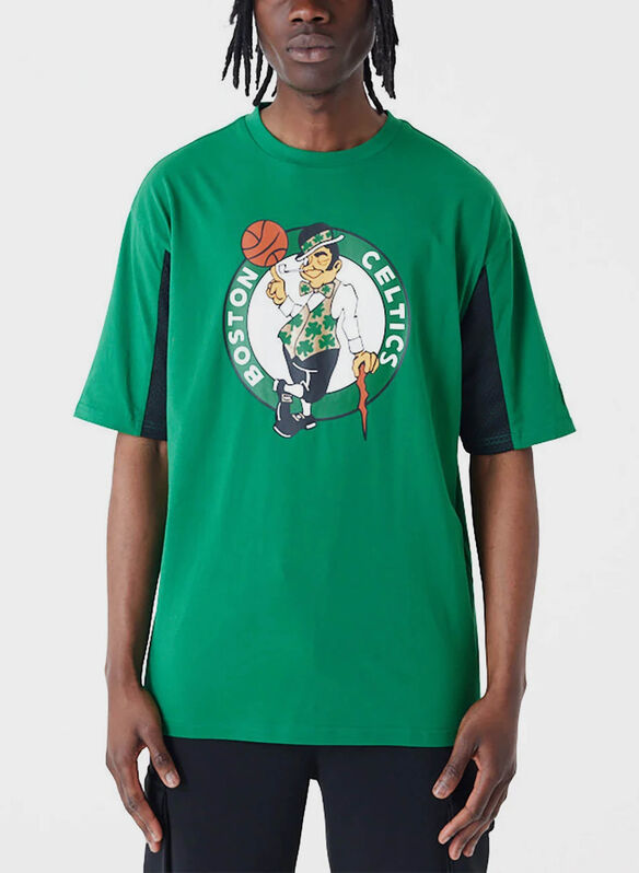 T-SHIRT NBA BOSTON CELTICS MESH, GREEN, medium