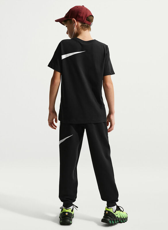 T-SHIRT SPORTSWEAR CLUB RAGAZZO, 010 BLK, medium