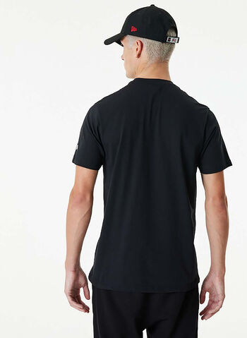 T-SHIRT CHICAGO BULLS, BLK, small