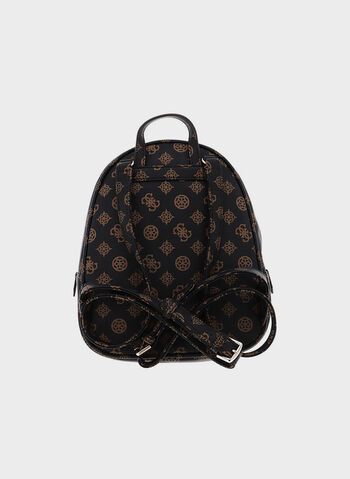 ZAINO MANHATTAN SMALL, MLO MOCHA LOGO, small