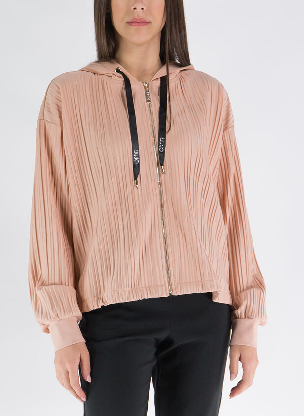 FELPA CON CAPPUCCIO, 51315 NUDE, large