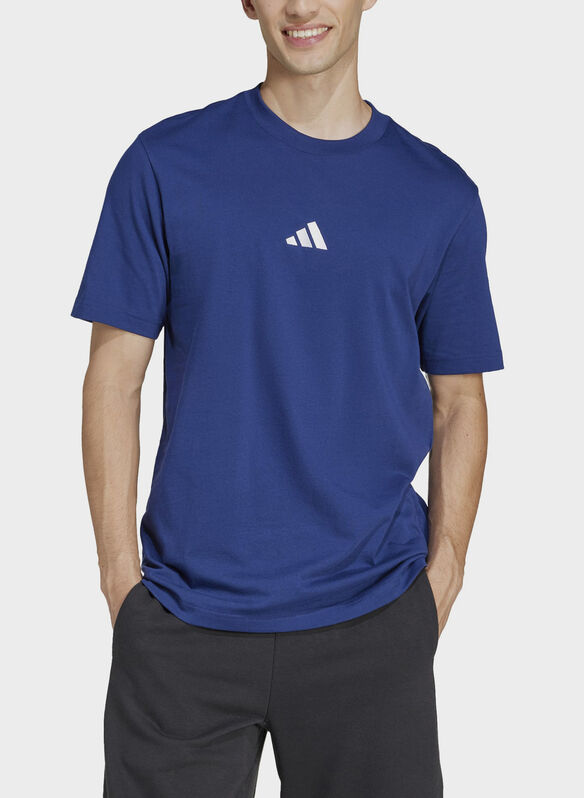 T-SHIRT ESSENTIALS SMALL LOGO, - NVY, medium