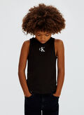 CANOTTA LOGO RAGAZZA, BEH BLK, thumb