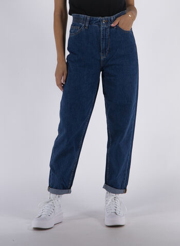 JEANS A VITA ALTA, 78544 DENIM BLU , small