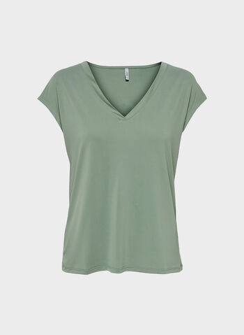 T-SHIRT SCOLLO A V FREE MODAL, , small