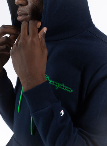 FELPA NEON CON CAPPUCCIO, , small