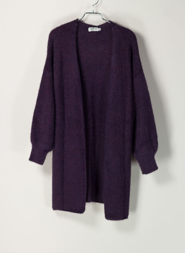 Donna Cardigan Corto In Misto Mohair Viola Prisma | Maglieria Pinko –  Lesanda Louses