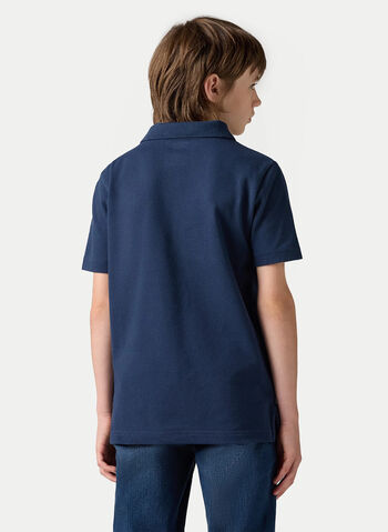 POLO PIQUET CON LOGO RAGAZZO, , small