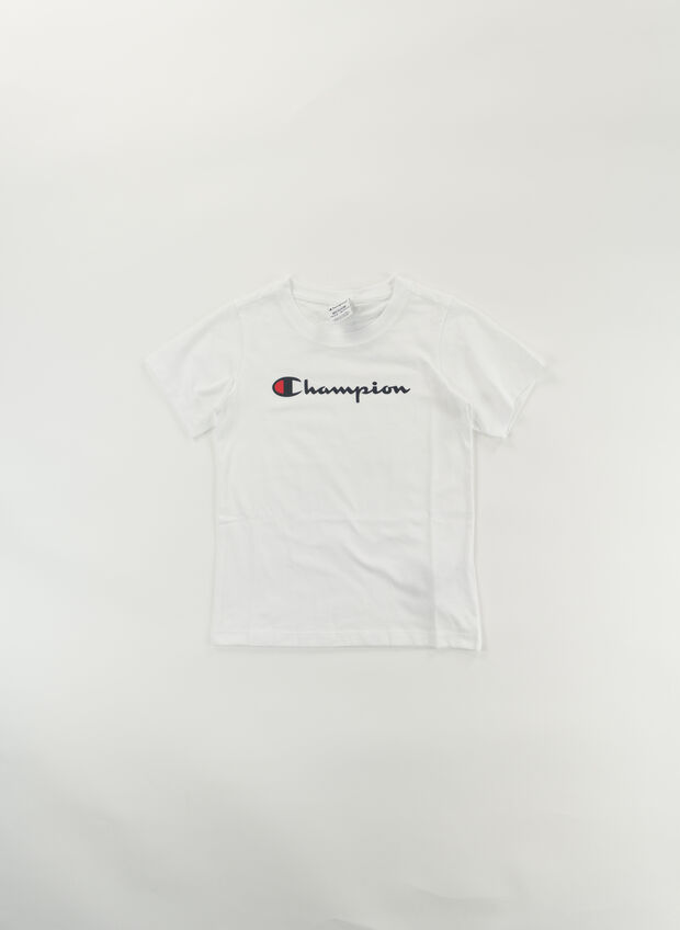 T-SHIRT LOGO ICONS RAGAZZA, WW001 WHT, large