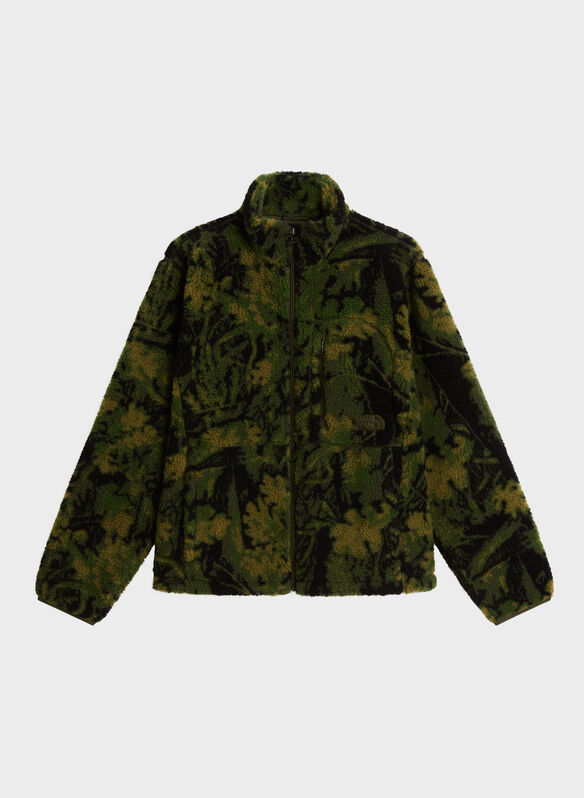 PILE EXTREME FULL ZIP, - TAUPE GREEN, medium
