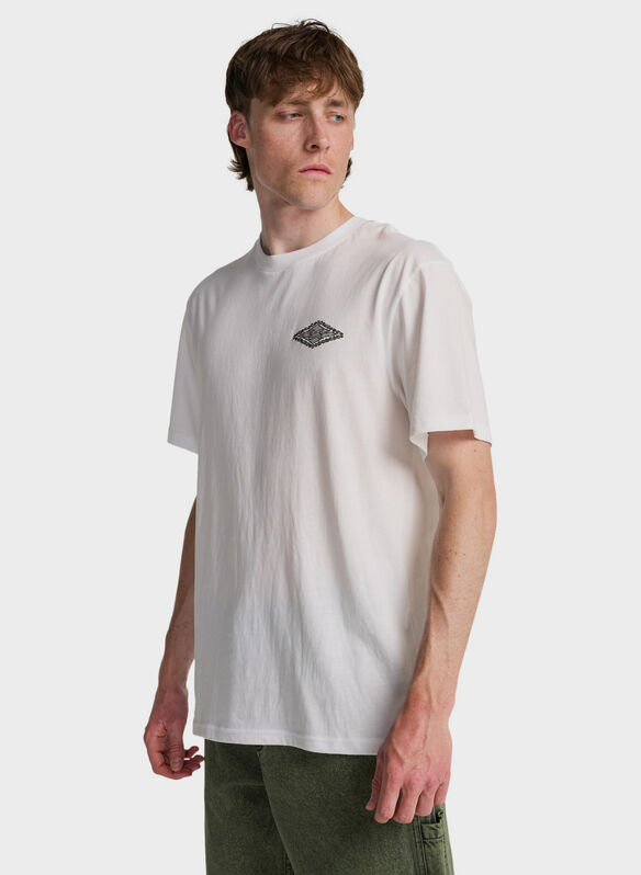 T-SHIRT CRAYON WAVE, WHT, medium