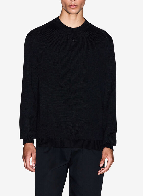 MAGLIONE GIROCOLLO, UC001 BLK, medium
