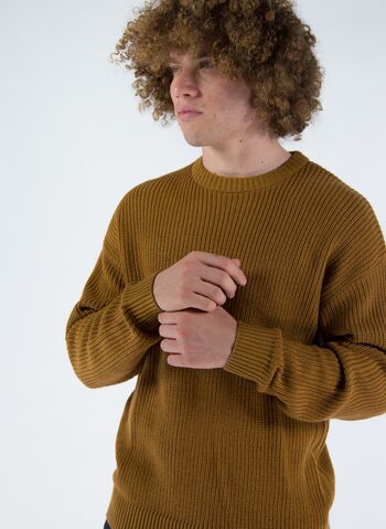 MAGLIONE CON TRAMA A COSTE, RUBER, small