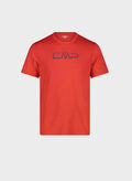 T-SHIRT LOGO OUTDOOR, 41CL RED, thumb