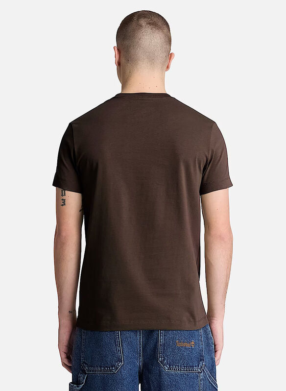 T-SHIRT MICRO LOGO, - MORO, medium