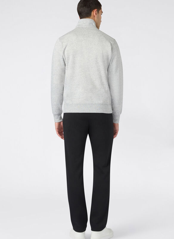TUTA FULL ZIP MICRO LOGO, EM021 GREYNVY, medium