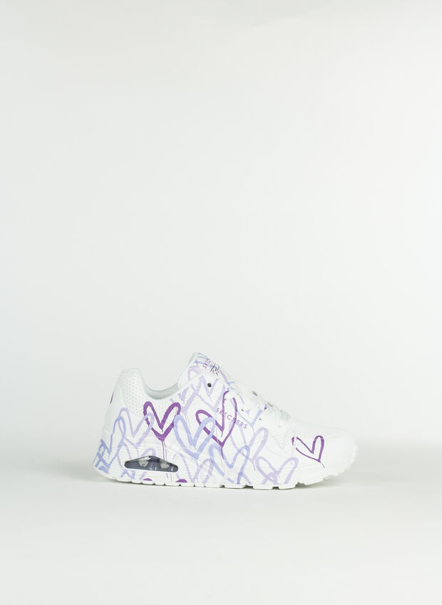 SCARPA UNO SPREAD THE LOVE MEMORY FOAM, WLPR WHTPURPLE, large