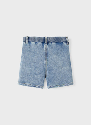 SHORT RYAN DENIM BAMBINO, MEDIUM BLUE DENIM, small