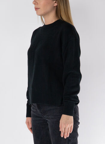 MAGLIONE MONOGRAMMA, BEH BLK, small