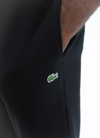 PANTALONE SPORTIVO IN FELPA DI COTONE ORGANICO, 031 BLK, small