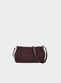 BORSA GERONA TRACOLLA SUEDE, 91718 BORDO, thumb