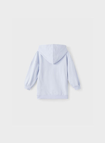 FELPA MICKEY CON CAPPUCCIO RAGAZZA, HEATHER, small