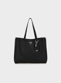 BORSA MERIDIAN CON LOGO SHOPPER, BLA , thumb