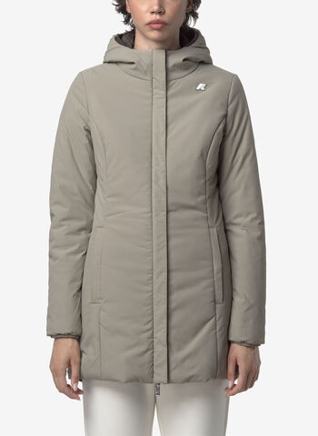 GIUBBOTTO DENISE ST WARM REVERSIBILE, B42 MORO, small