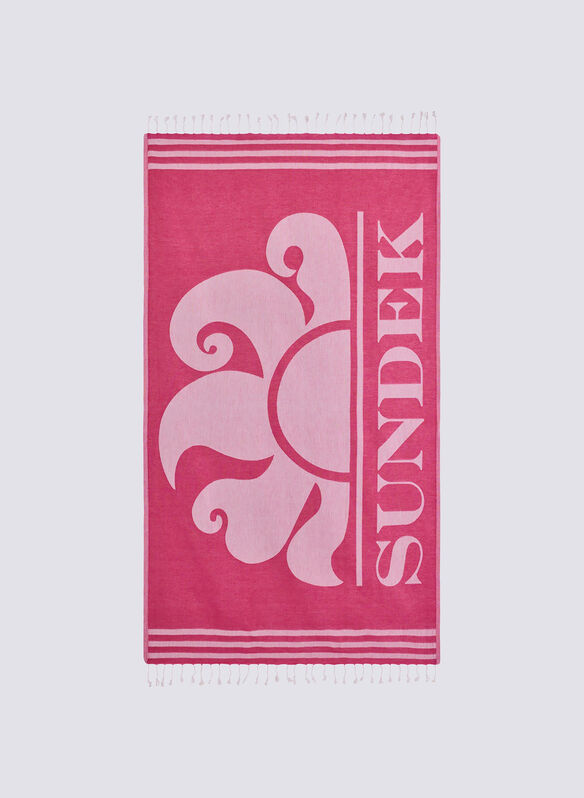 TELO MARE JACQUARD, 96800 FUXIA, medium